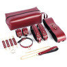 LuxuryFantasy Set BDSM 6 pièces Rouge foncé